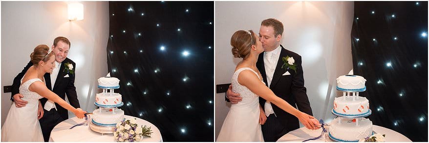 Wedding at Pendennis Castle | Mike & Charlotte 3 cake cutting at pendennis castle