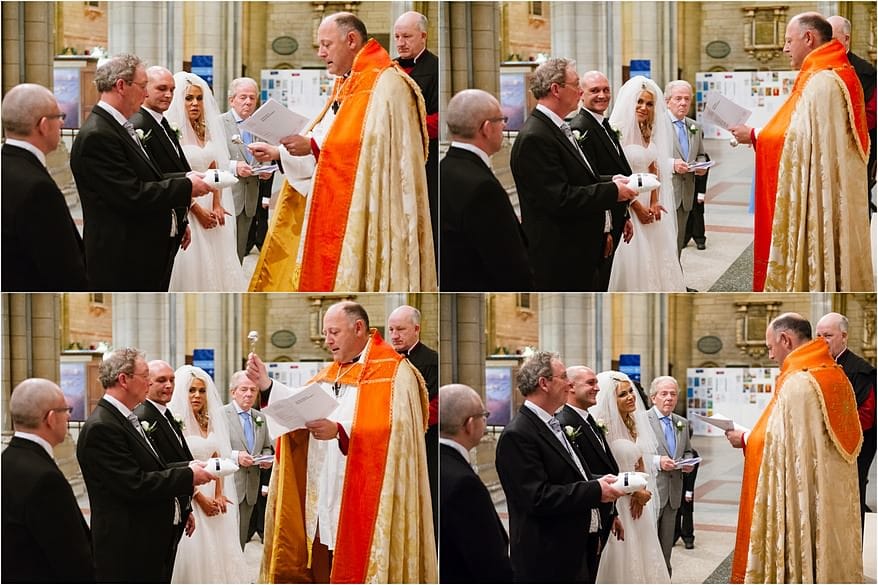 wedding at Truro Cathedral