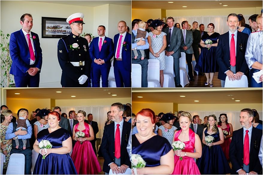 Glendorgal Hotel Wedding 6 Wedding Ceremony at the Glendorgal hotel