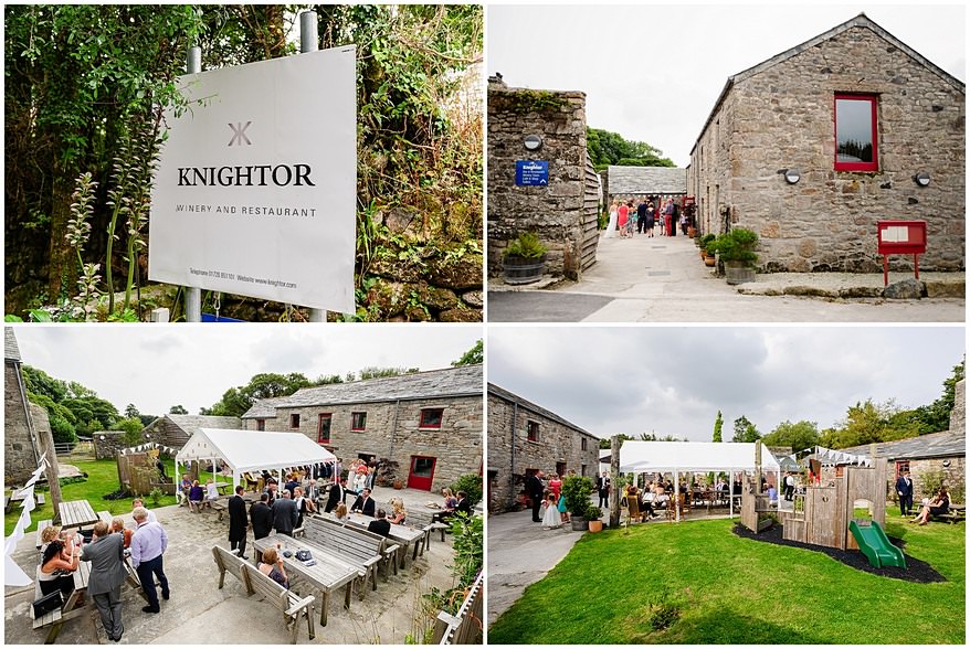 knightor winery wedding venue photographs