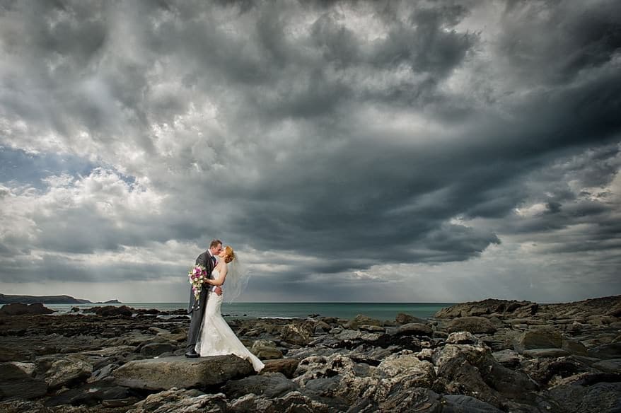 wedding photographer finalist at the South West wedding awards 2015 3 Atlantic Hotel Wedding