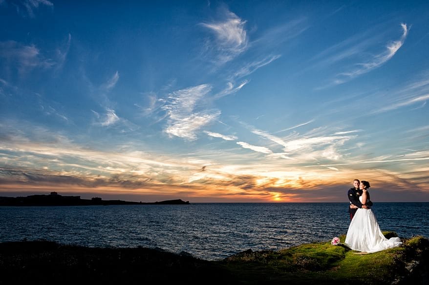 wedding photographer finalist at the South West wedding awards 2015 6 Glendorgal Hotel Wedding 