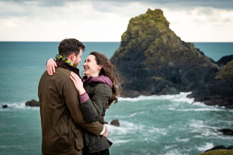 Stunning wedding proposal at Kynance Cove 39 engagement shoot at kynance cove