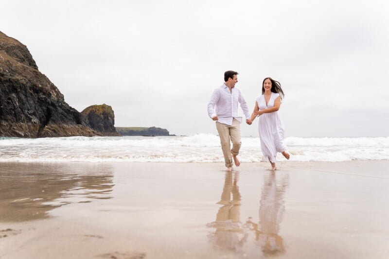 Stunning wedding proposal at Kynance Cove 54 engagement shoot at Kynance Cove