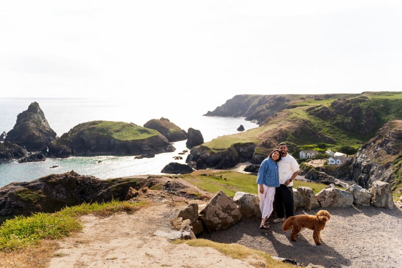 Stunning wedding proposal at Kynance Cove 9 propose at kynance cove