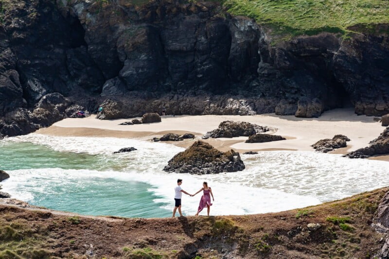Stunning wedding proposal at Kynance Cove 25 Kynance cove wedding proposal