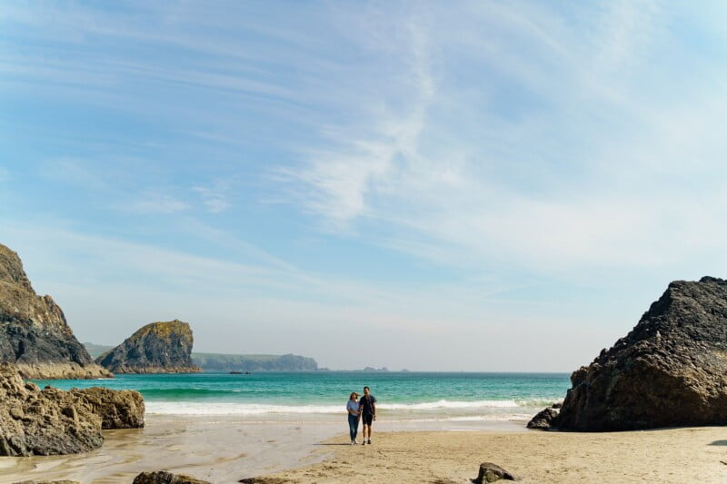 Stunning wedding proposal at Kynance Cove 38 Proposal photographer in Cornwall