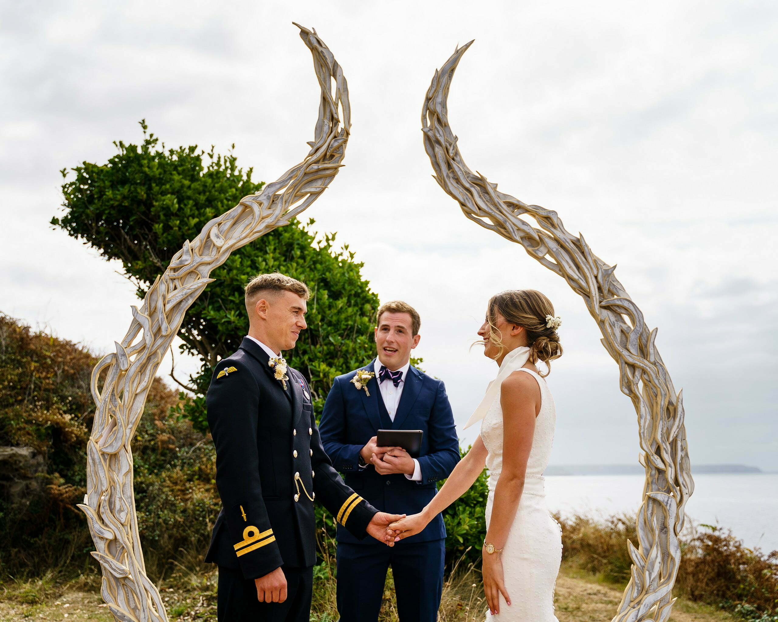Cornwall military wedding 