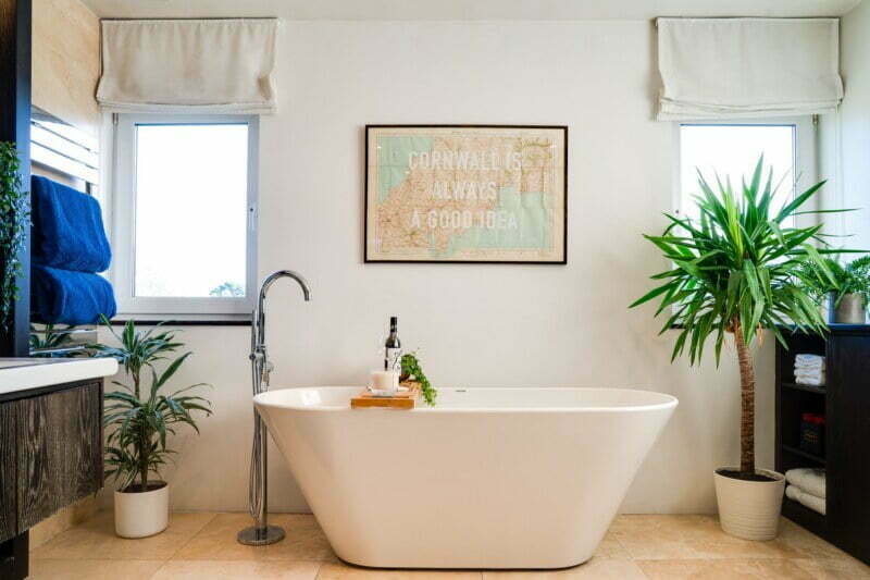 luxury bathroom photography cornwall