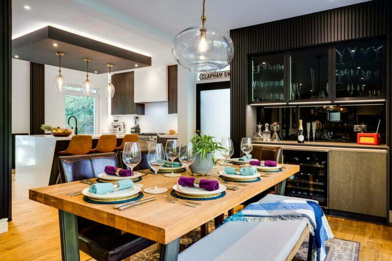 airbnb dinning area in Falmouth