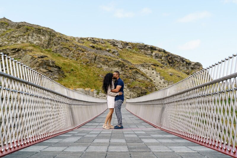 Top 10 places for a wedding proposal in Cornwall 116 Kings Arthurs Castle bridge