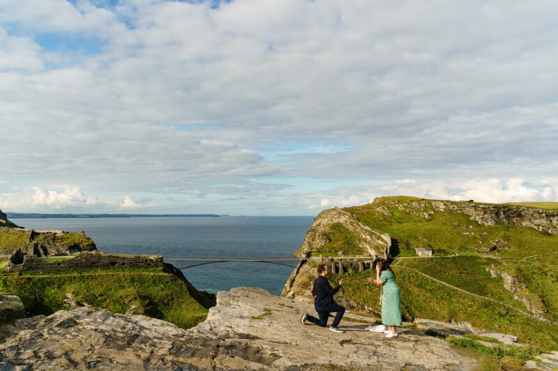 Top 10 places for a wedding proposal in Cornwall 113 Wedding proposal at Camalot castle